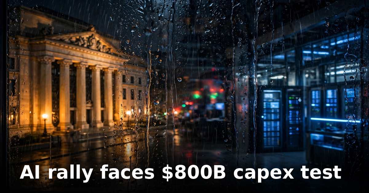 Fed meeting and Big Tech earnings put the $800 billion AI bet on trial