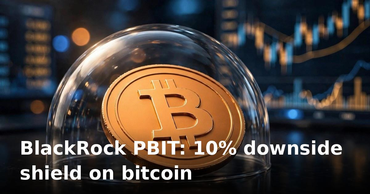 BlackRock files for PBIT: bitcoin buffer ETF trades upside for downside protection