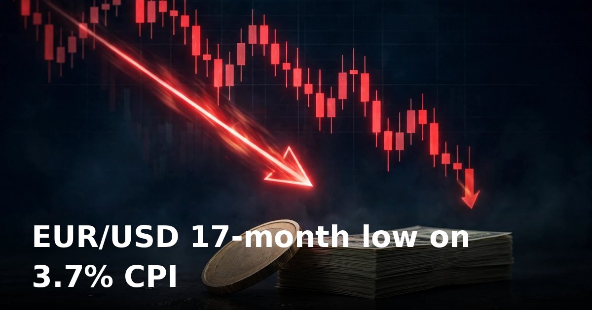 EUR/USD sinks to weakest level since May 2025 after hot September CPI revives Fed hike bets