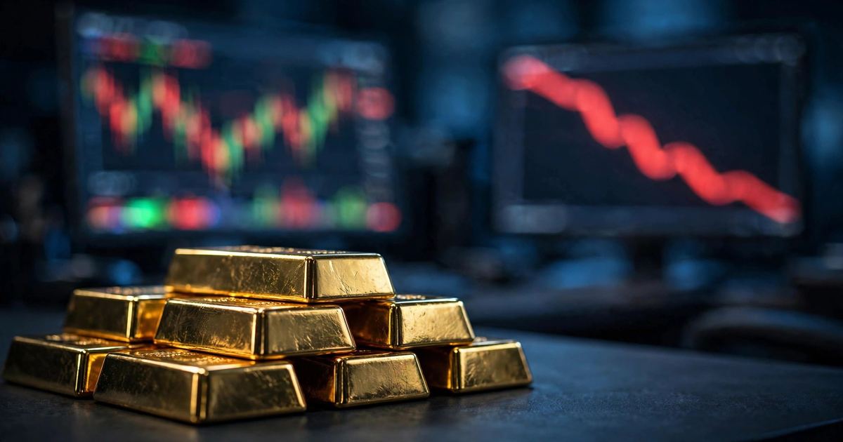 Gold price slides as $4,203 resistance rejects rally twice
