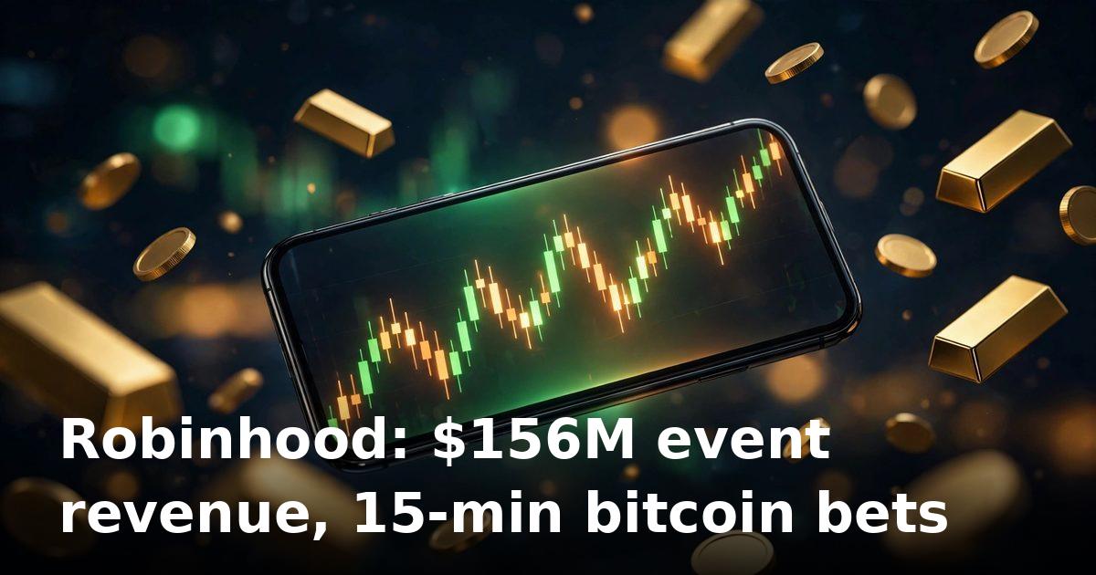 Bitcoin, gold contracts are Robinhood's fastest-growing prediction markets