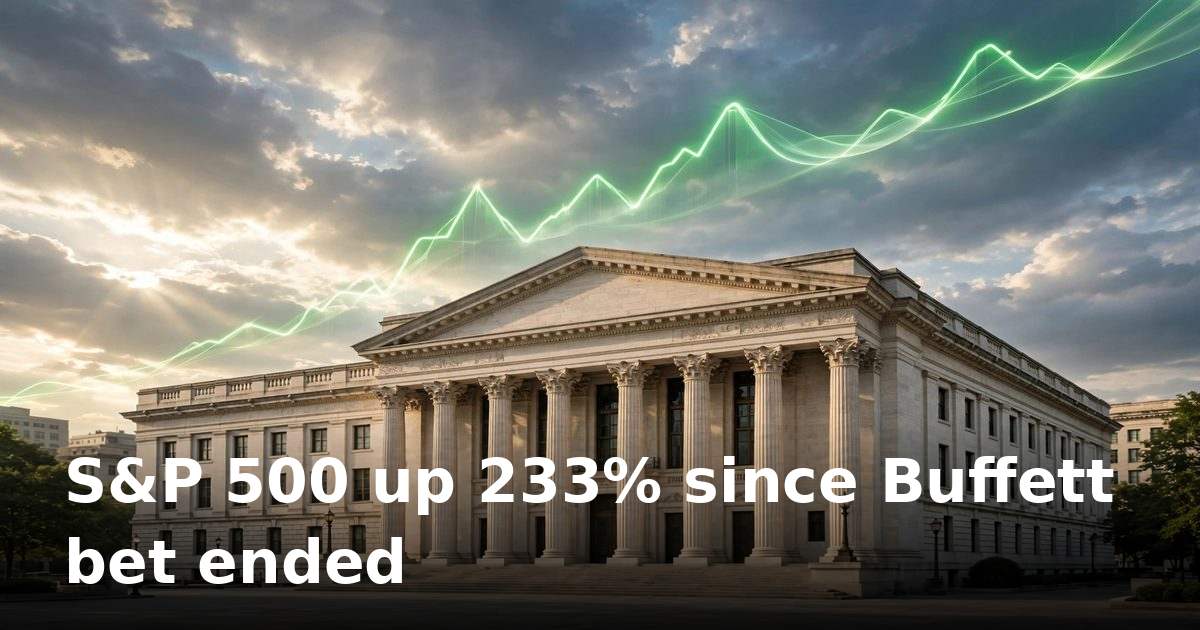 Warren Buffett's 10-year bet: S&P 500 has nearly tripled since the hedge funds lost
